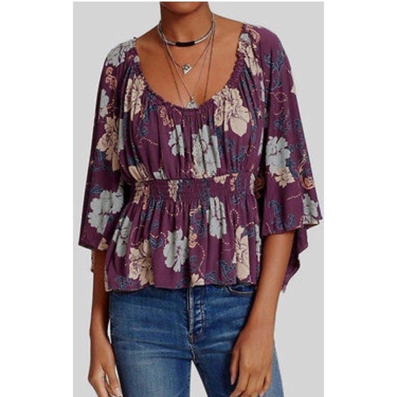Free People Tops - Free People Glenside Floral top